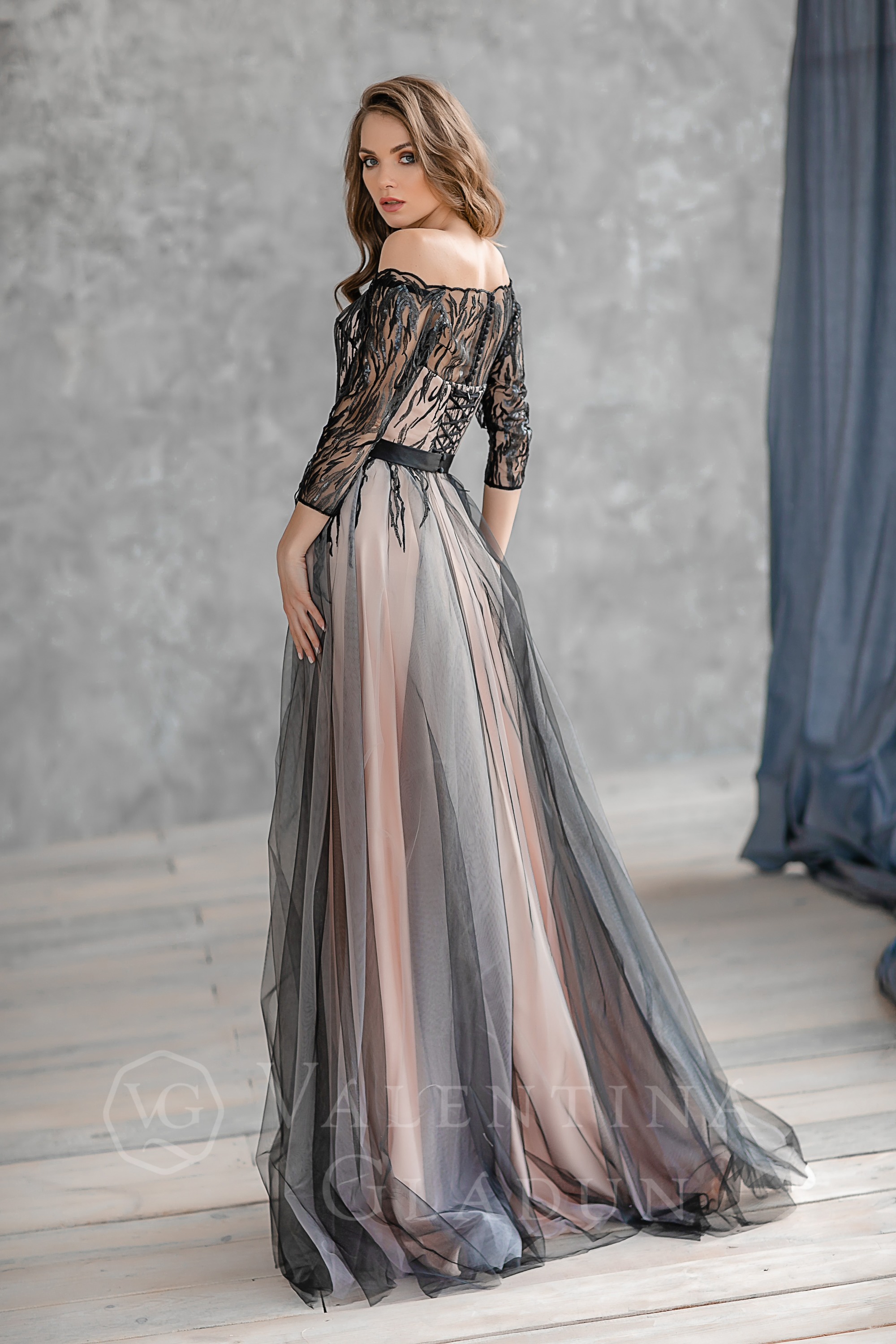 Красивое платье на выпускной Маями от дизайнера Валентины Гладун
