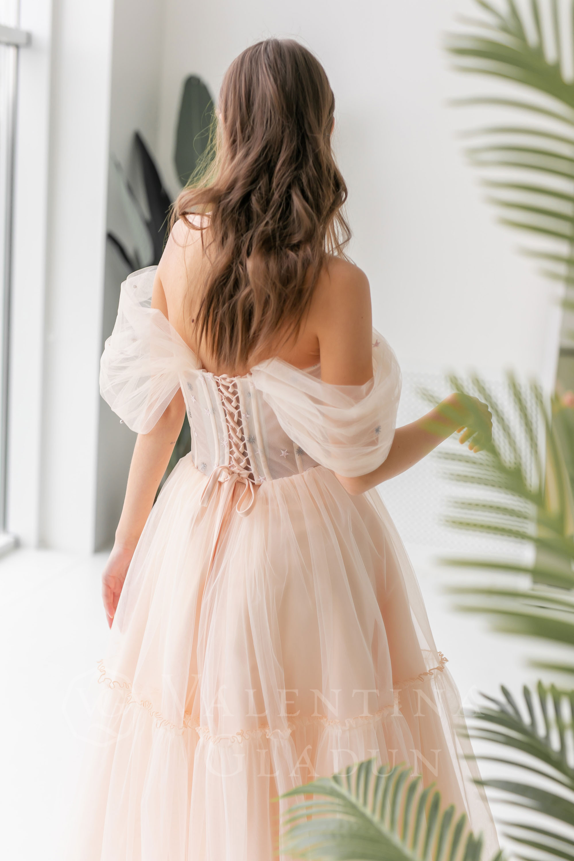 Свадебное платье миди lagrasse 2021