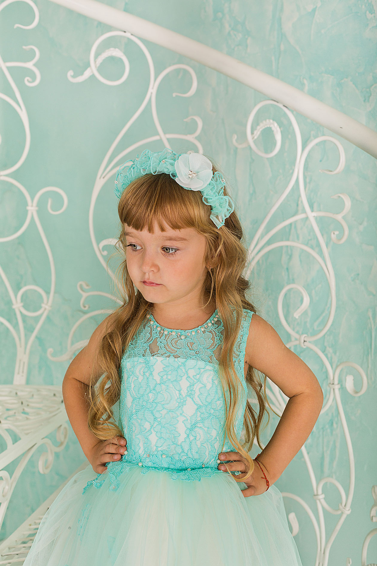 little princess Latika azure фото №3