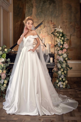 Дизайнерское свадебное платье Caspian