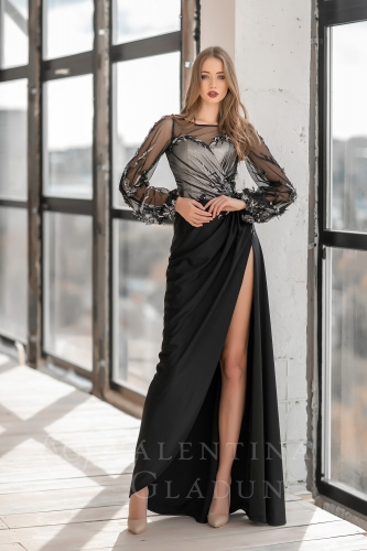 Облегающее вечернее платье Battery от Валентины Гладун