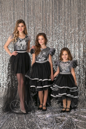 Красивые парные платья Cristina Family look от Валентины Гладун