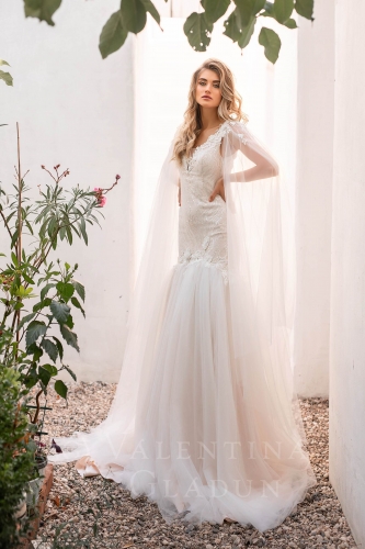 свадебное платье-рыбка Clementina 2020