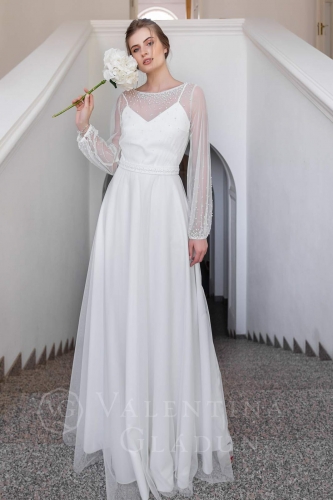 Свадебное платье в стиле бохо Ophelia