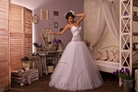 Свадебное платье с прозрачным корсетом Delice 