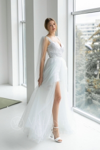 Свадебное вечернее платье трансформер Байонна 2021