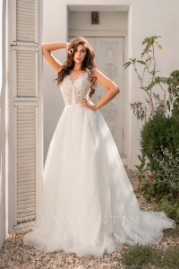 Пышное свадебное платье А-силуэта Риволи